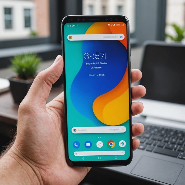 Quelle est la méthode pour configurer un profil de travail séparé sur un smartphone Android ?